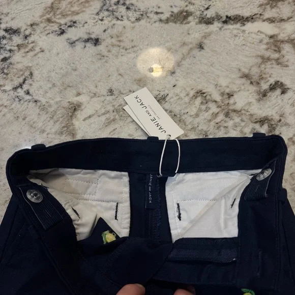 NWT Janie and Jack Embroidered Lemon Shorts - Picture 3 of 3